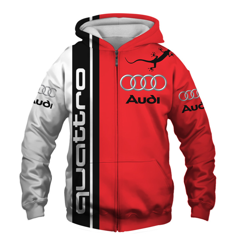 Audi t-shirt hoodie apparel 3D full printing