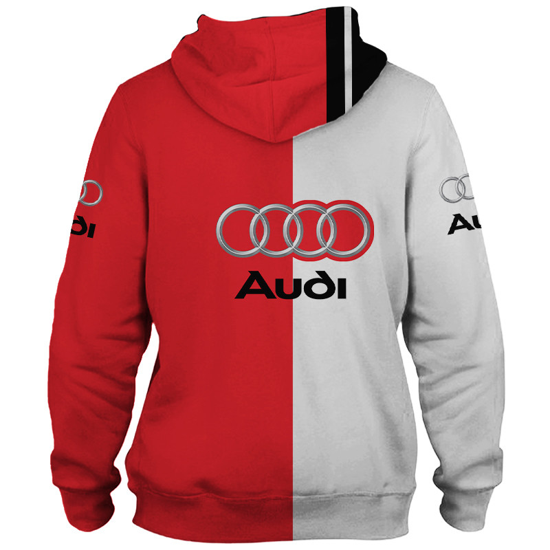 Audi t-shirt hoodie apparel 3D full printing