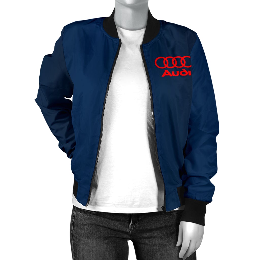 Audi Women's Bomber Jacket Blue