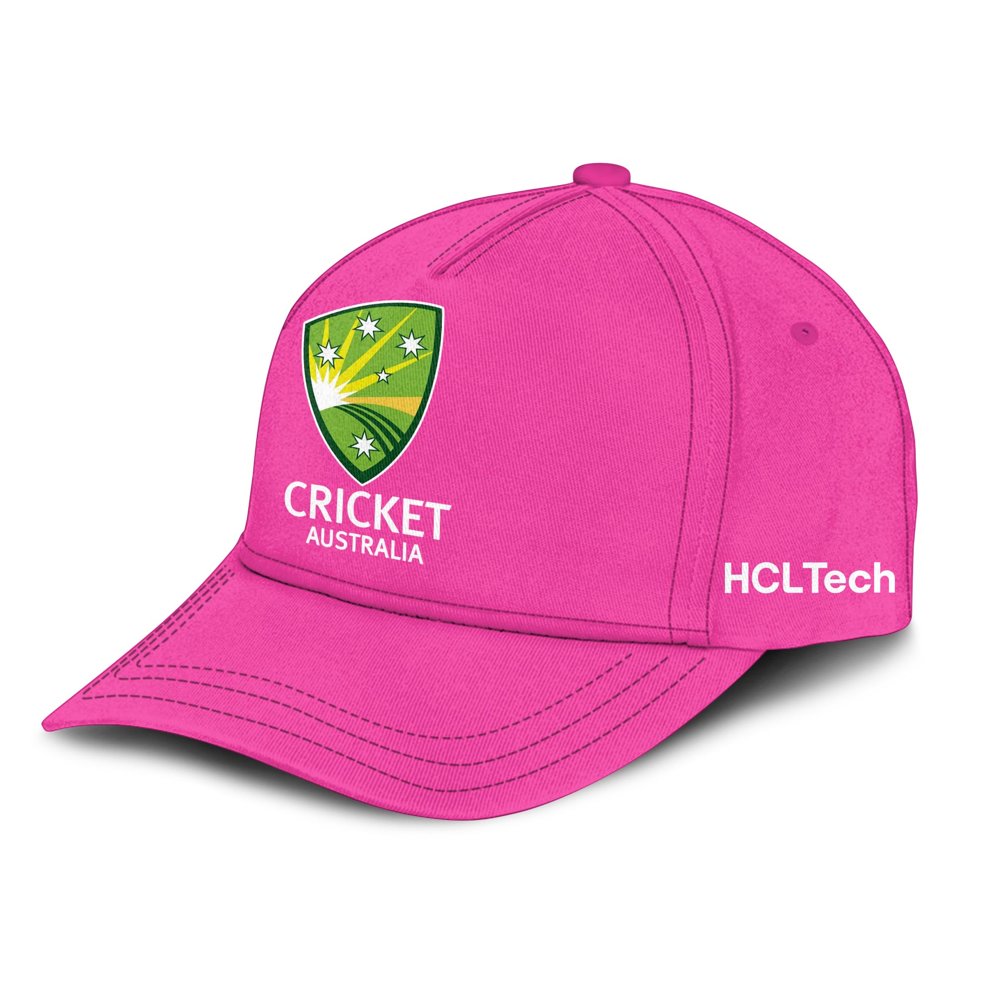 Australia National Cricket Green Polo Custom Name & Number