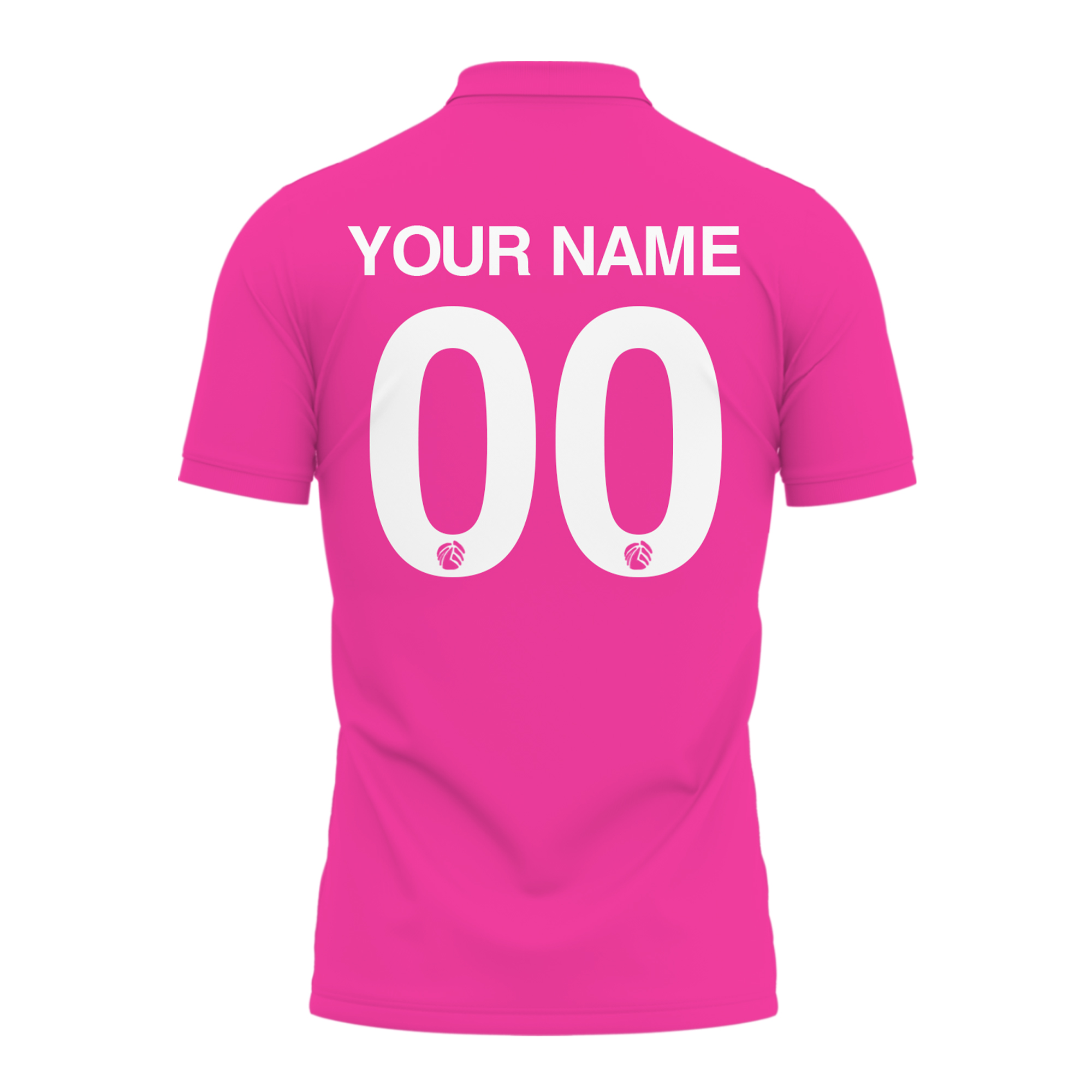 Australia National Cricket Pink Test Polo Pink Color Custom Name & Number