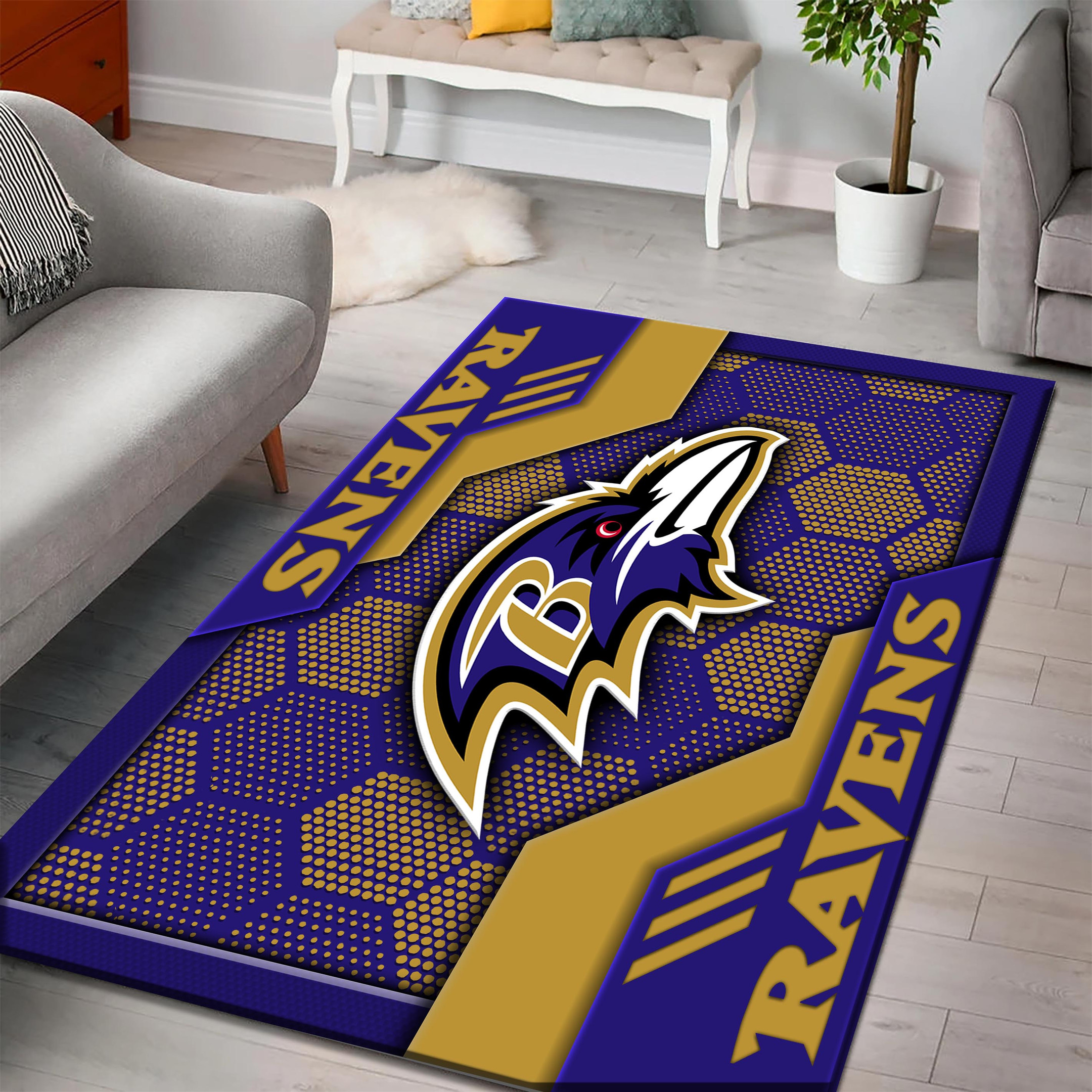 Baltimore Ravens Area Rugs 3082