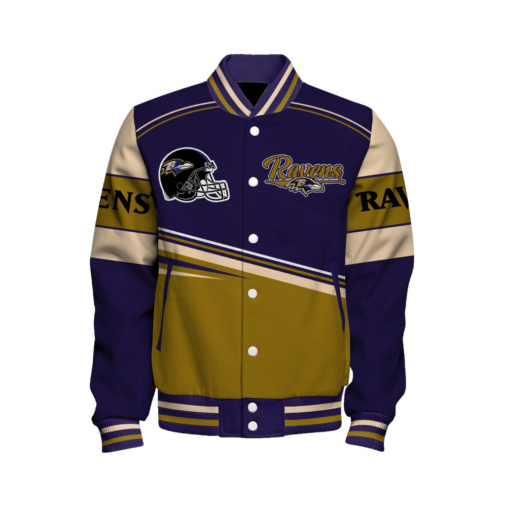 Baltimore Ravens - Dare To Be Different Unisex Varsity Jacket