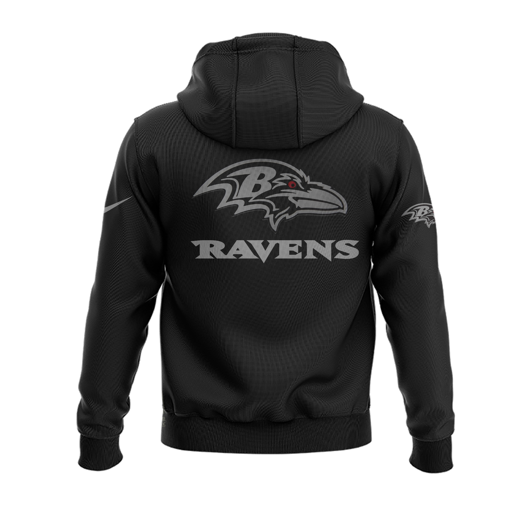 Baltimore Ravens Darkness There And Nothing More Hoodie
