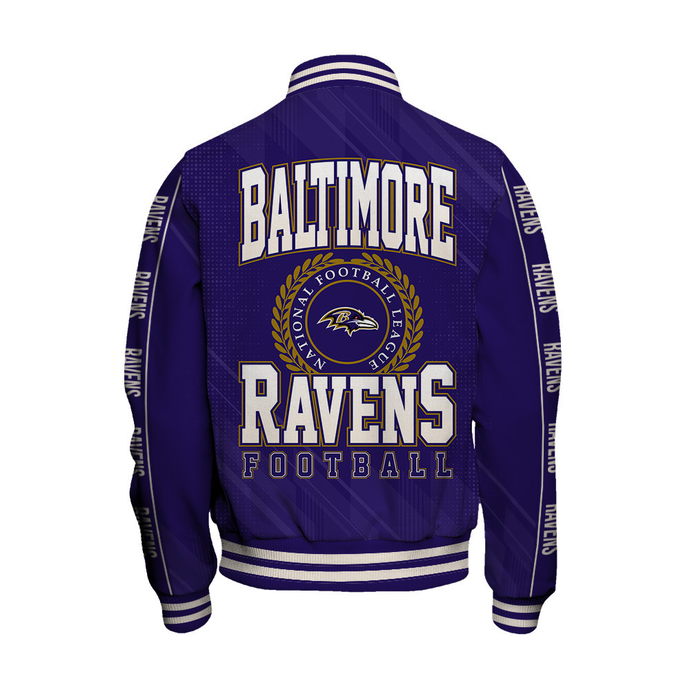 Baltimore Ravens - Personality, Outstanding Unisex Varsity Jacket