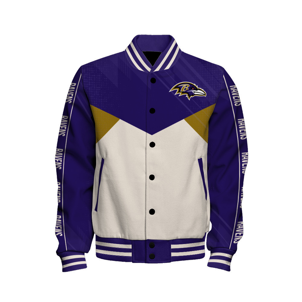 Baltimore Ravens - Personality, Outstanding Unisex Varsity Jacket