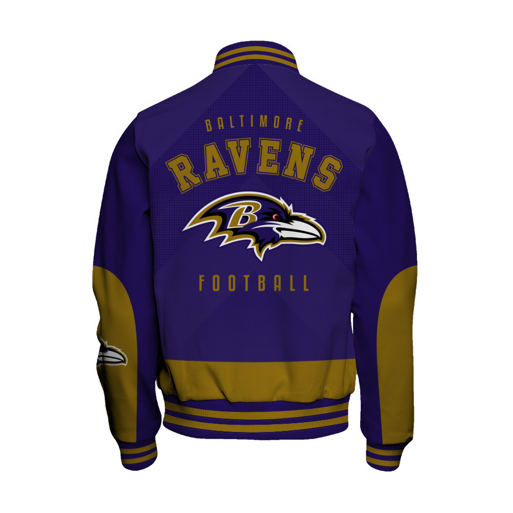 Baltimore Ravens - Stay Ahead Of The Trend Unisex Varsity Jacket