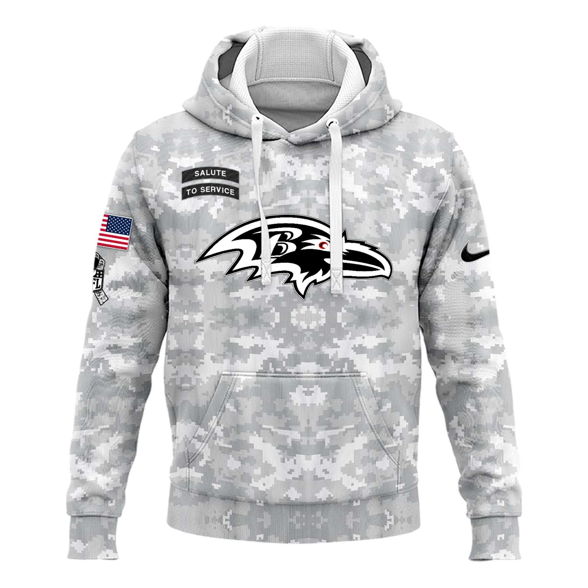 Baltimore Ravens Veterans Day Hoodie