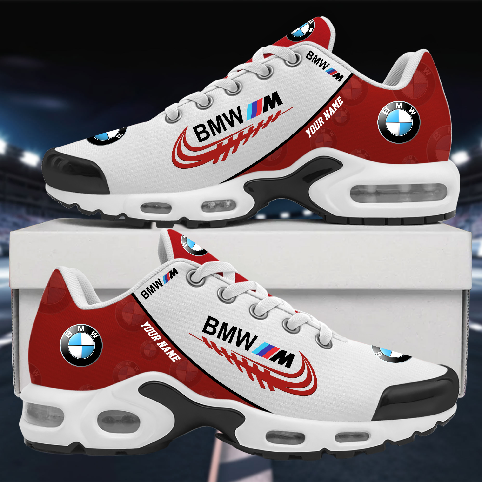 BMW Custom Name Sport Shoes VS4