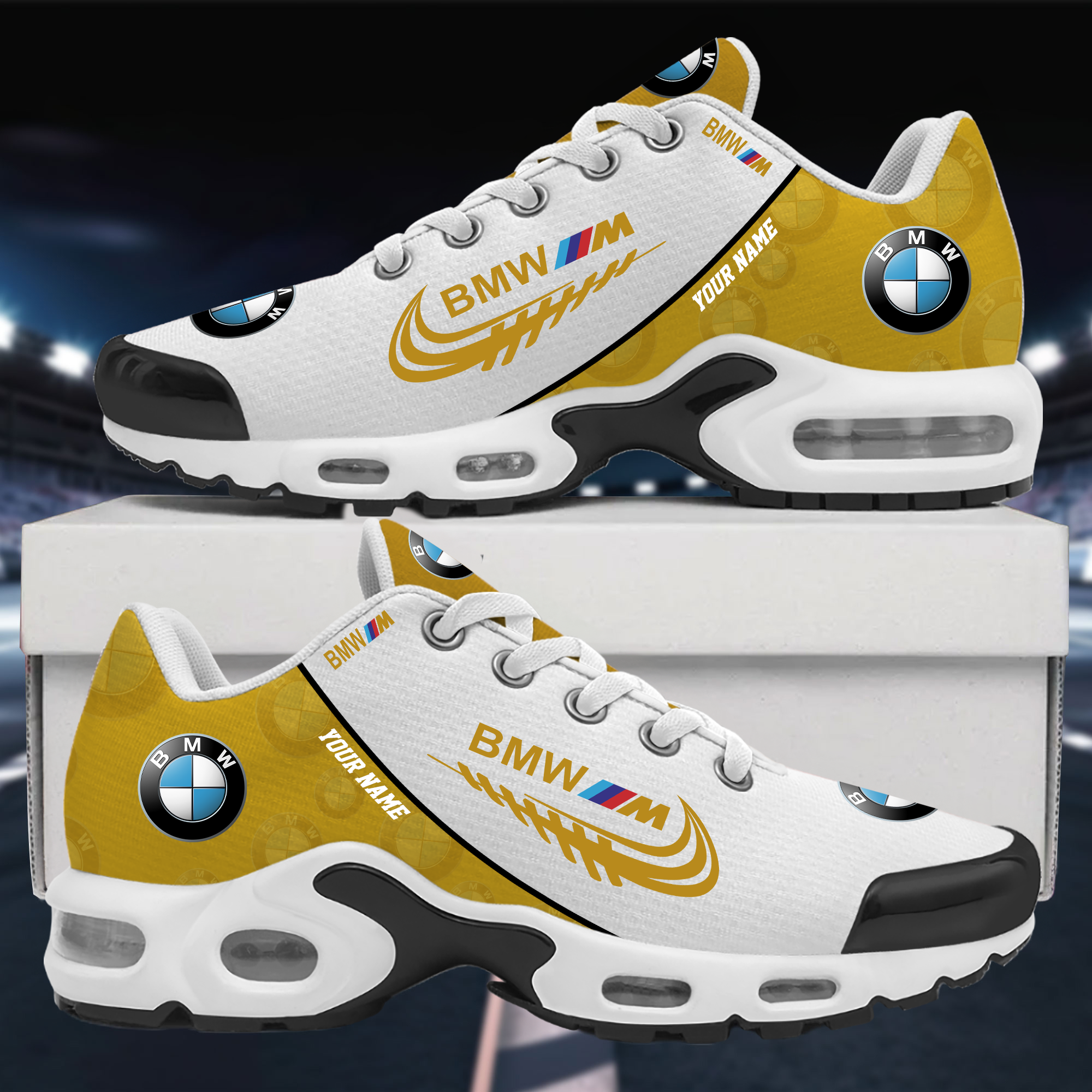BMW Custom Name Sport Shoes VS4