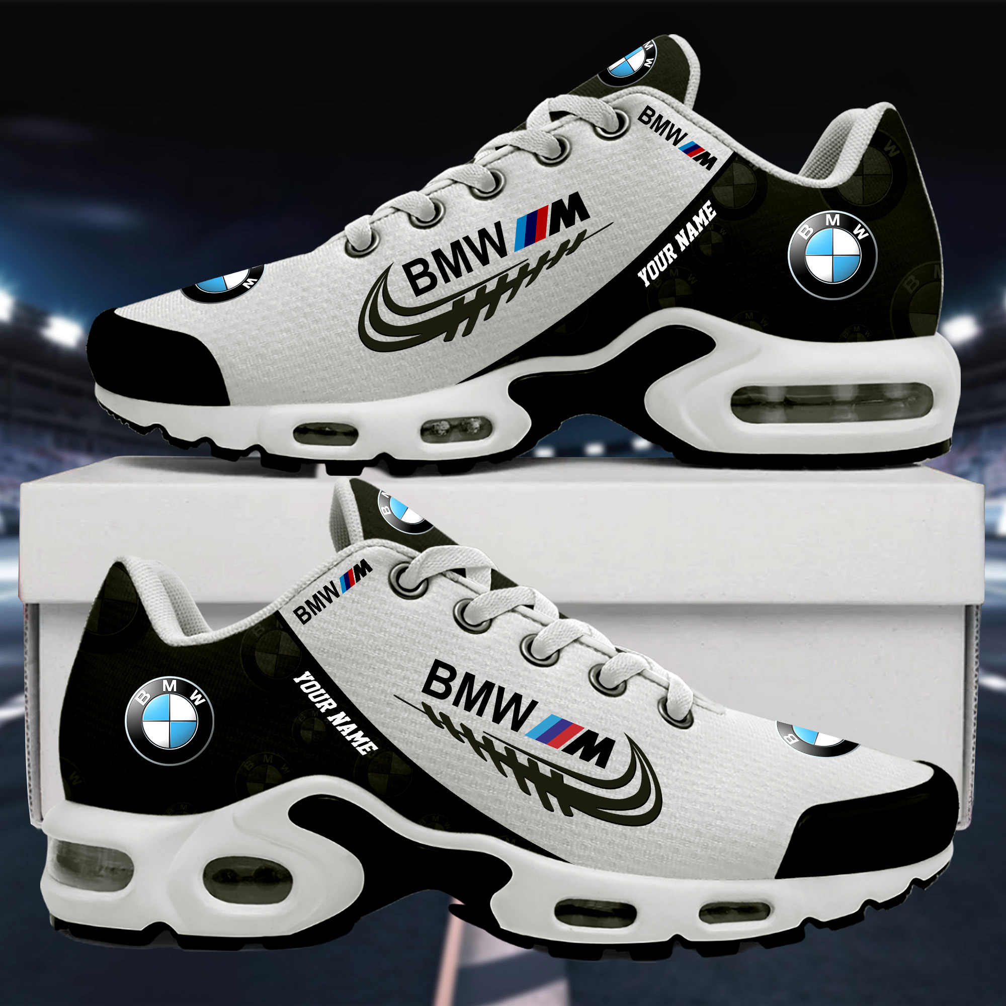 BMW Custom Name Sport Shoes VS4