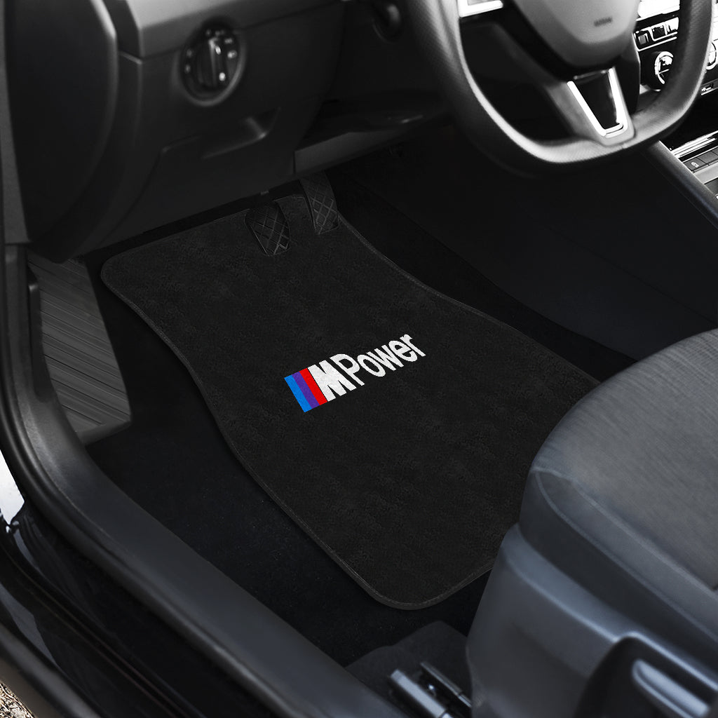 BMW M Power Front Car Mats V1