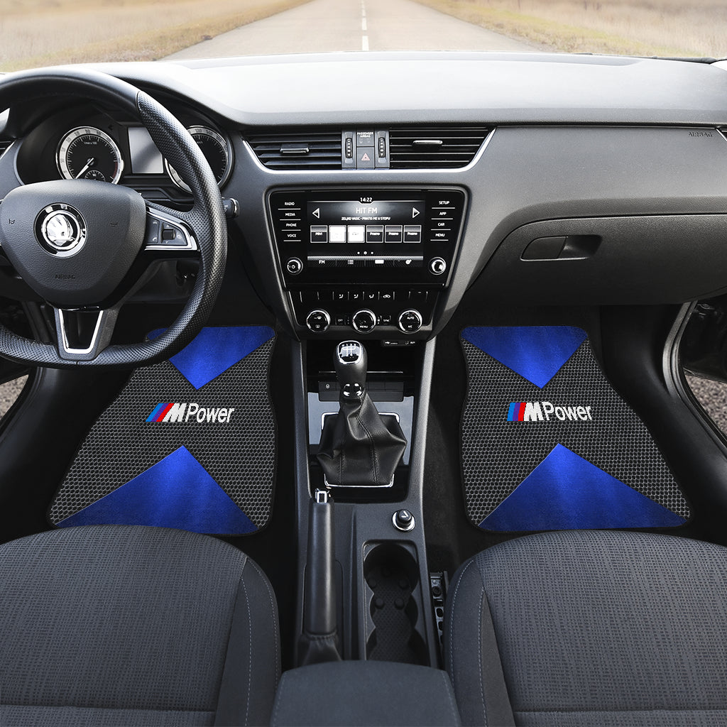 BMW M Power Front Car Mats V2