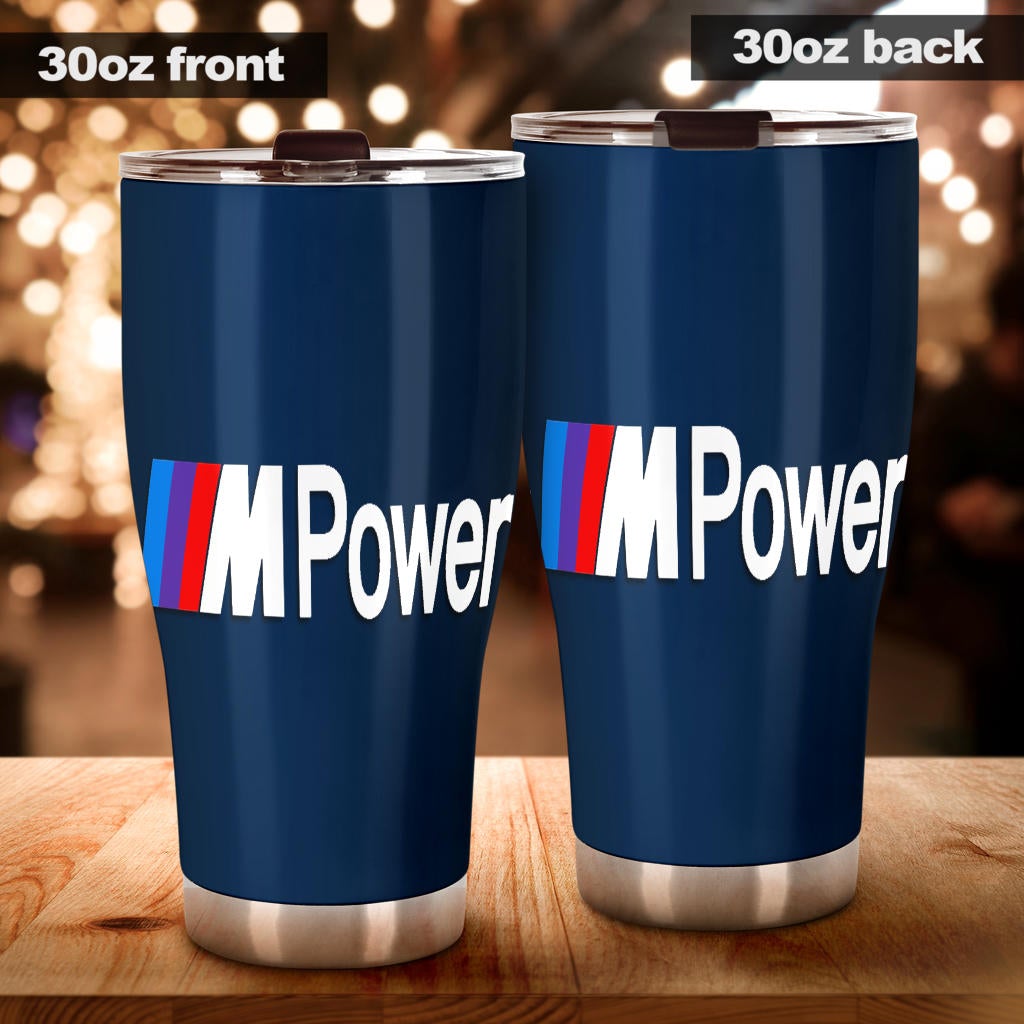 BMW M Power Tumbler Blue