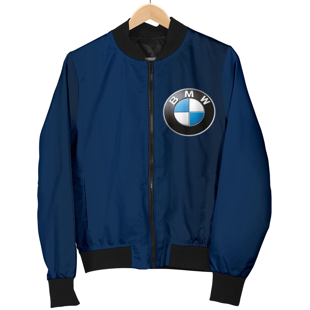 BMW Men's Bomber Jacket Blue