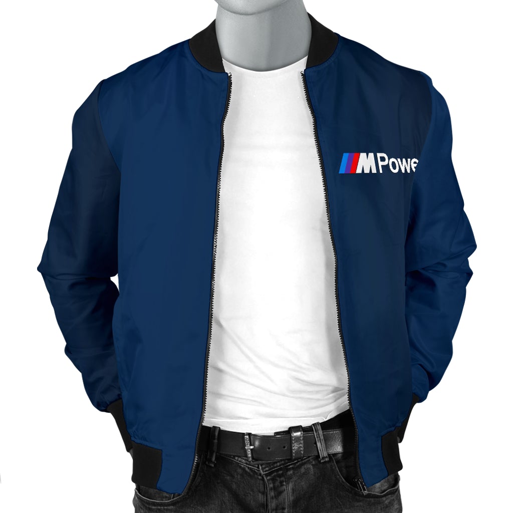 BMW MPower Men's Bomber Jacket Blue