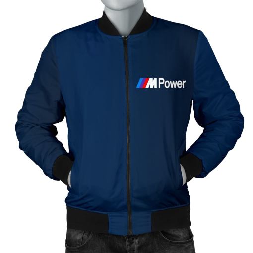 BMW MPower Men's Bomber Jacket Blue
