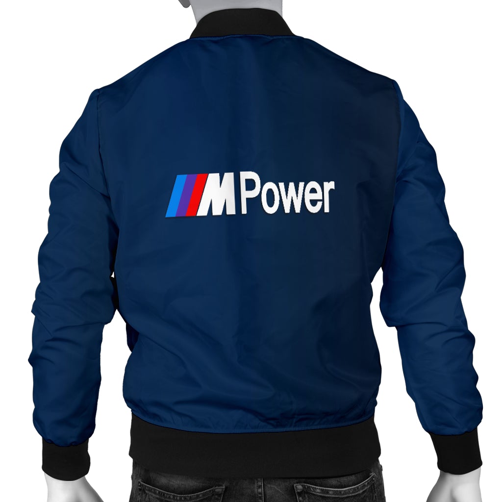 BMW MPower Men's Bomber Jacket Blue