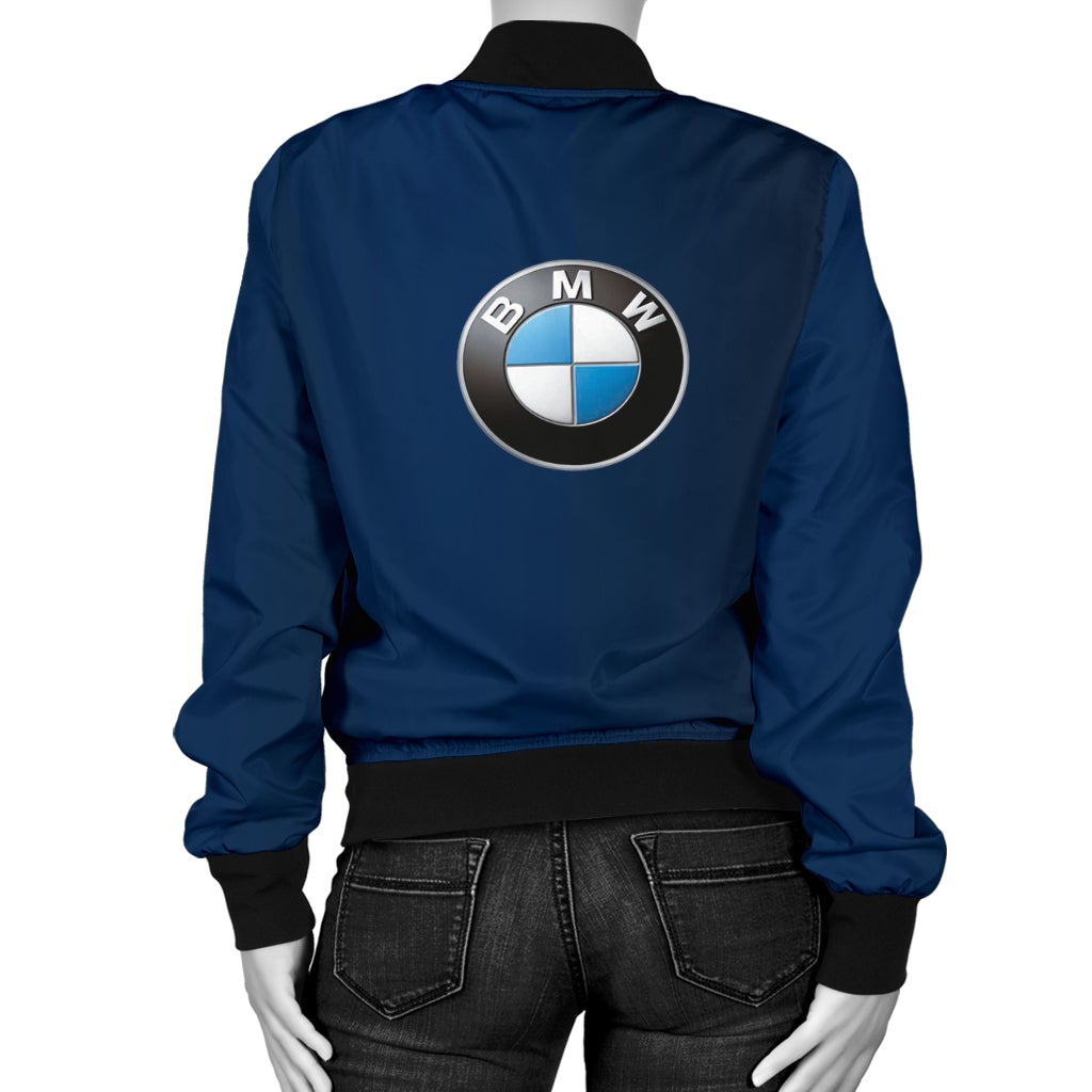 BMW Women's Bomber Jacket Blue