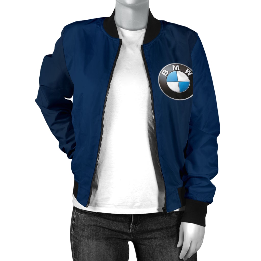 BMW Women's Bomber Jacket Blue