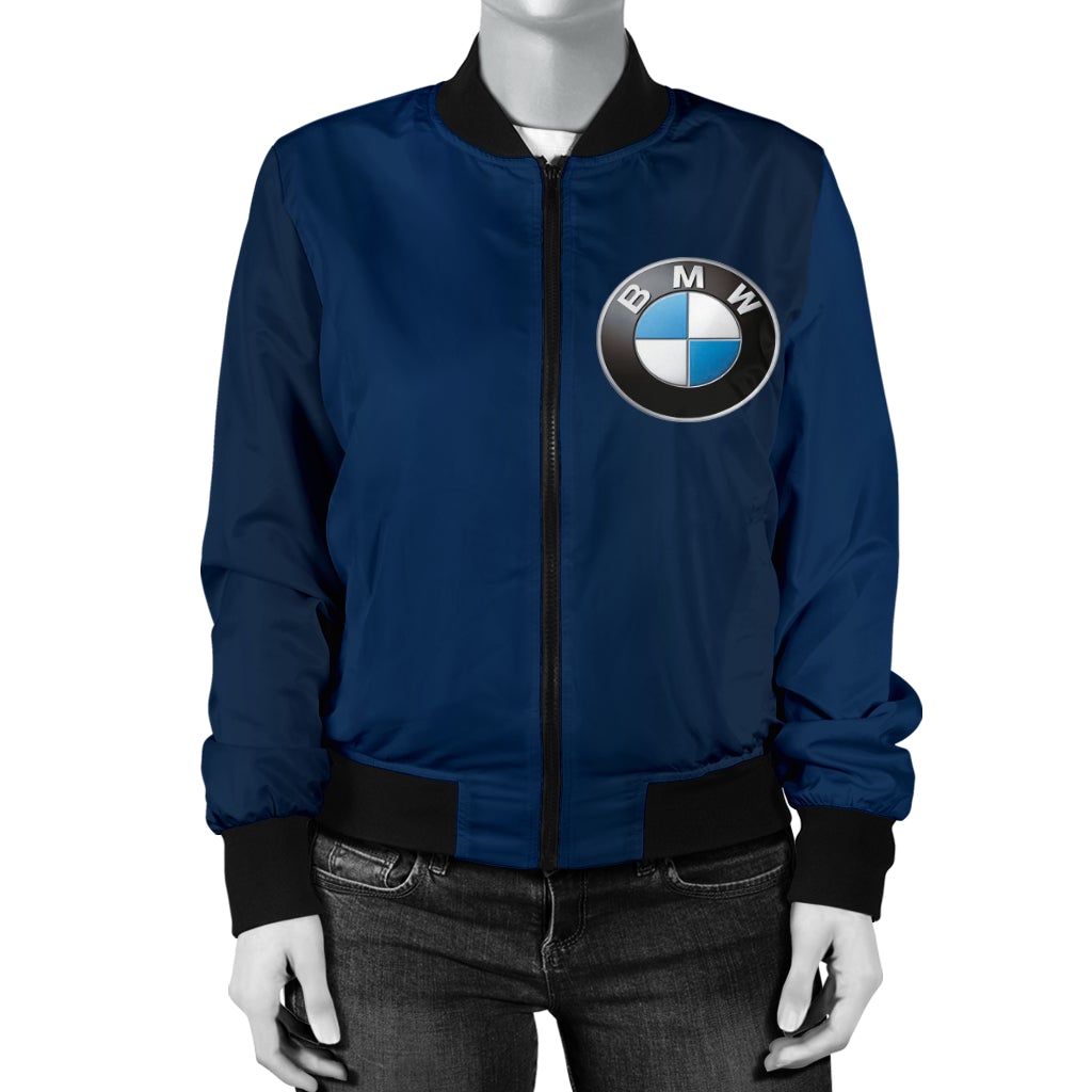 BMW Women's Bomber Jacket Blue