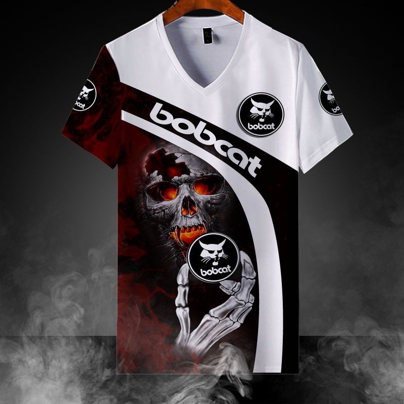 Bobcat Printing T-Shirt, Polo, Hoodie, Zip, Bomber 3283