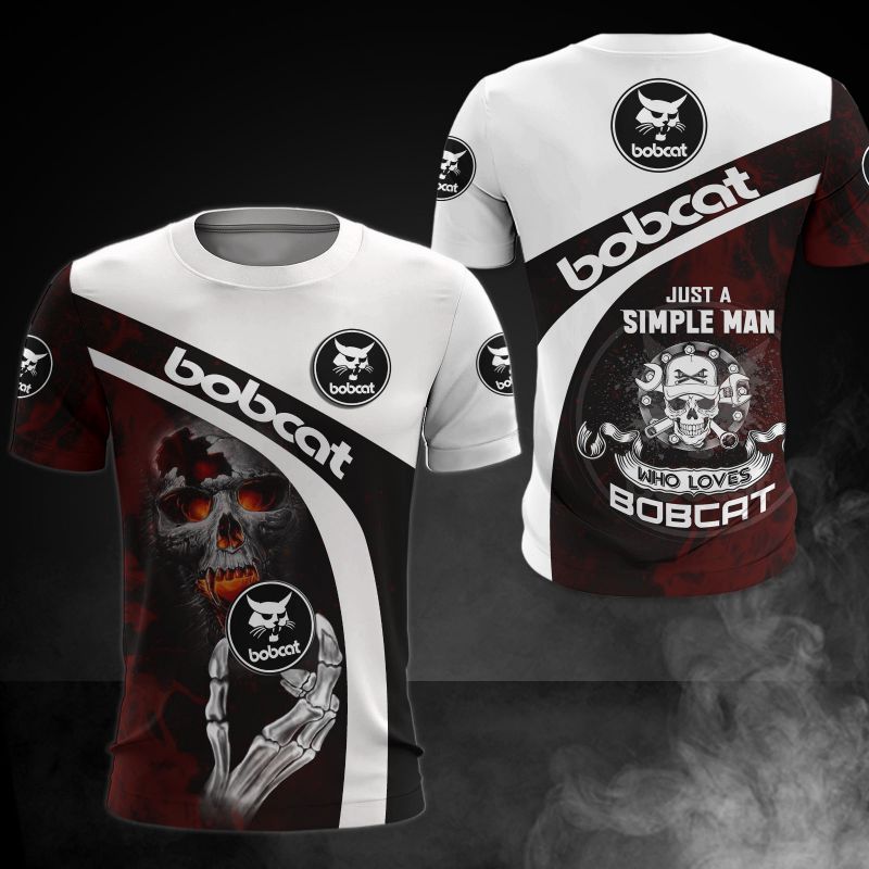 Bobcat Printing T-Shirt, Polo, Hoodie, Zip, Bomber 3283