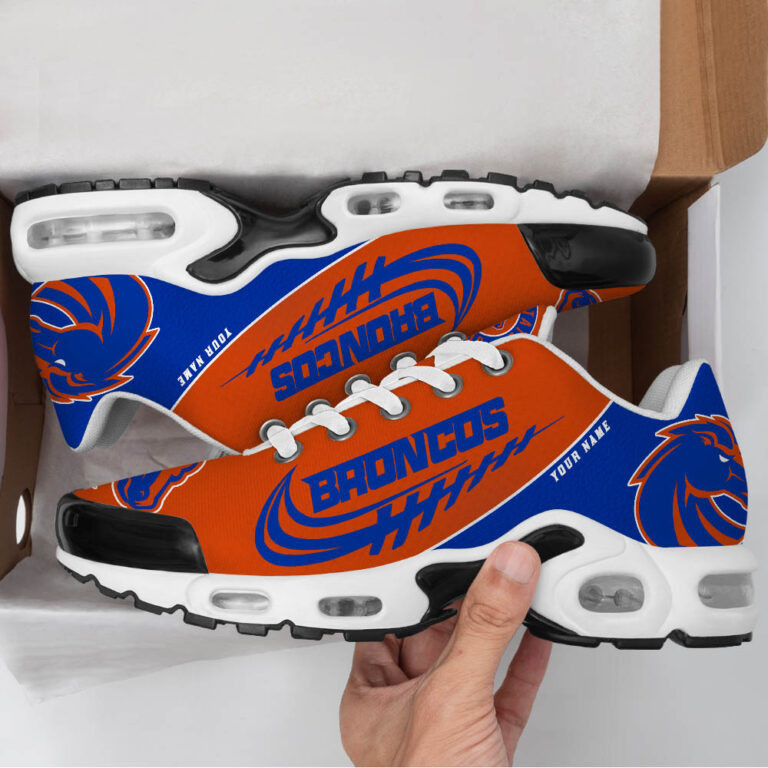 Boise State Broncos Custom Name TN Shoes DS001