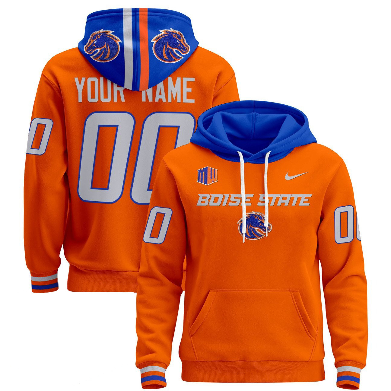 Boise State Broncos Football Hoodie