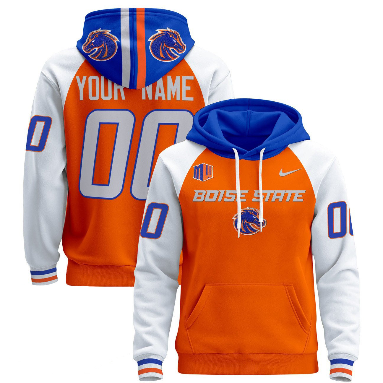 Boise State Broncos Football Hoodie