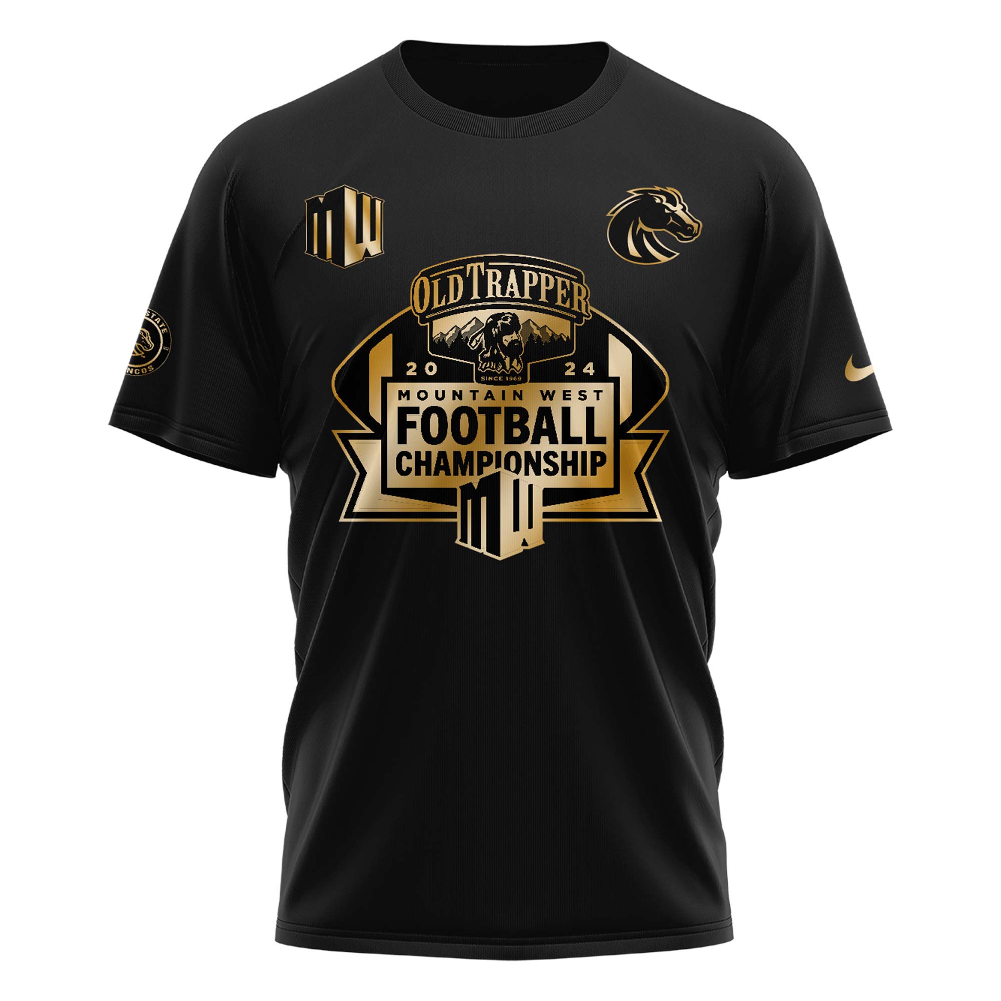 Boise State Broncos Mountain West Champions Tshirt