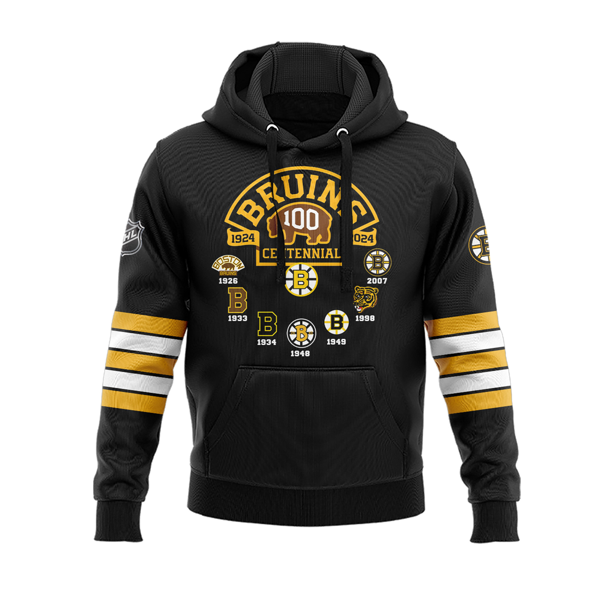 Boston Bruins 100 Centennial Hoodie