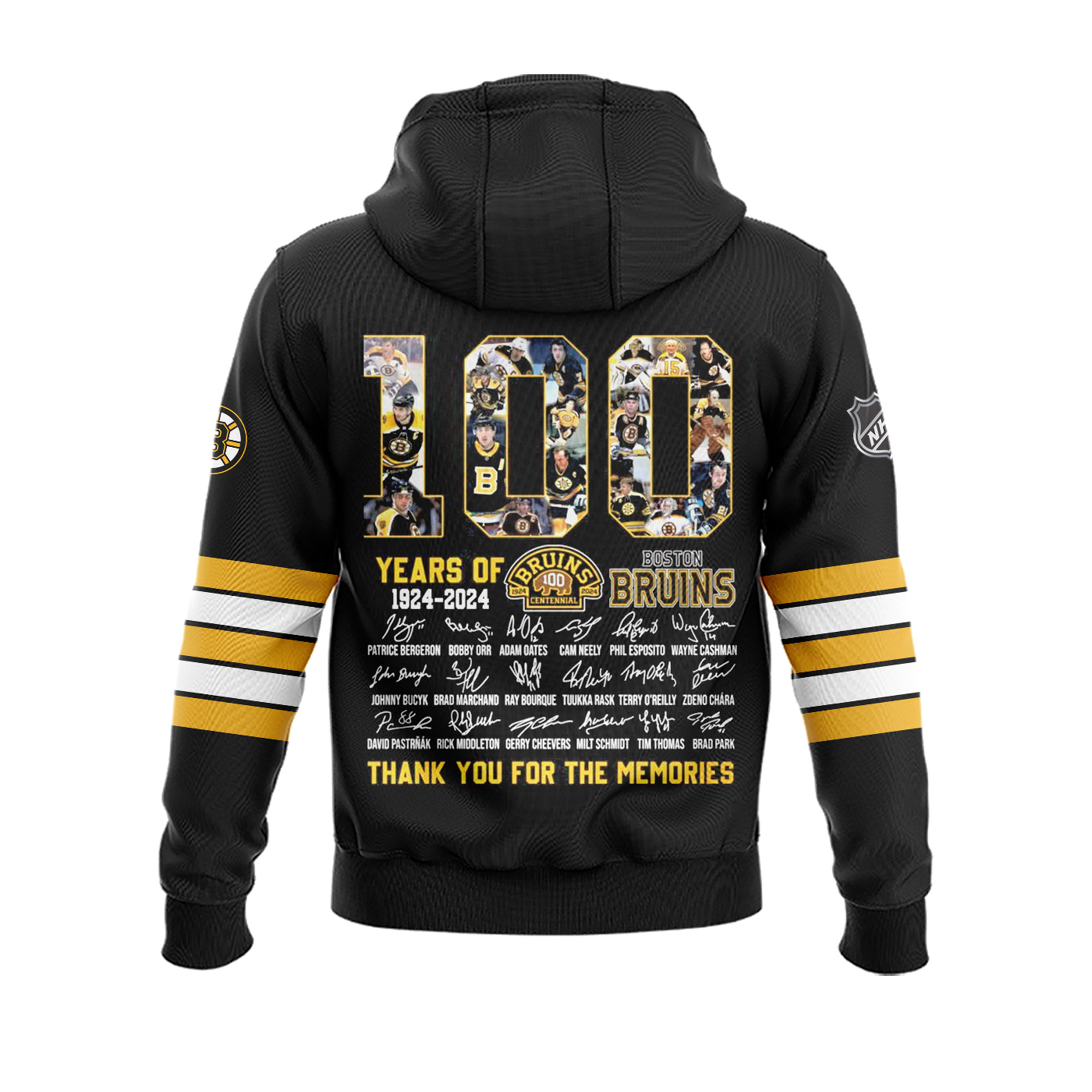 Boston Bruins 100 Centennial Hoodie
