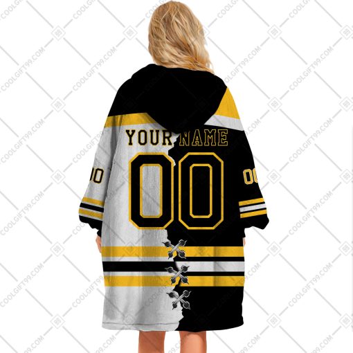 Boston Bruins Personalized Blanket Hoodie