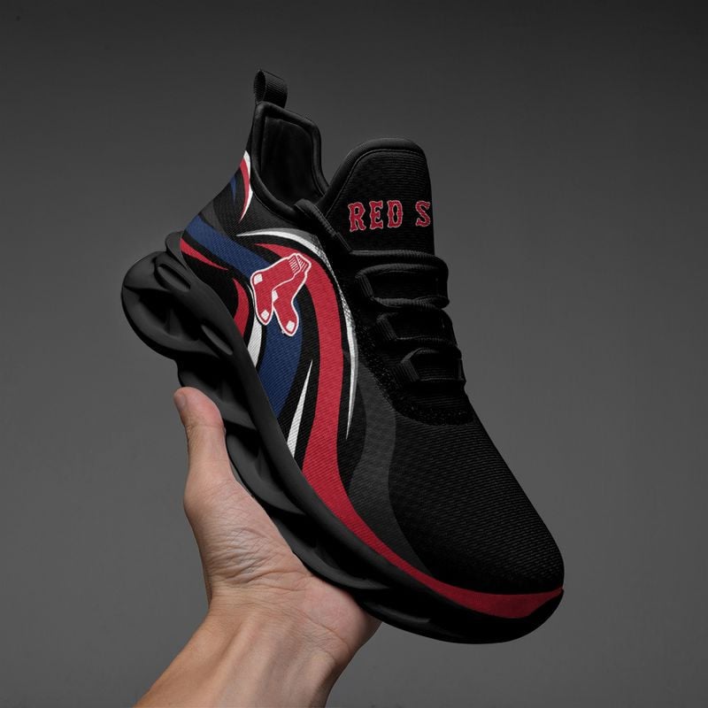 Boston Red Sox Wavy Style Max Soul Shoes NEW054736