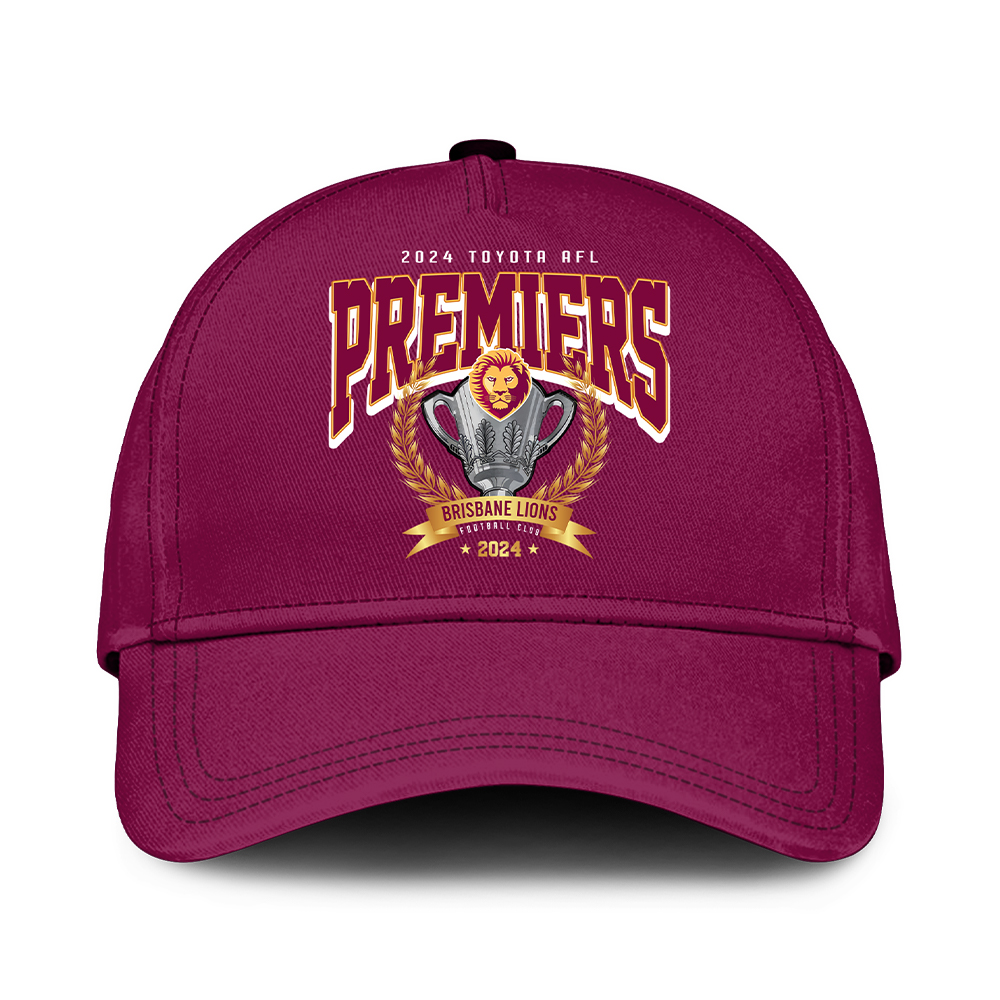 Brisbane Lions Premiers Tshirt Version 2