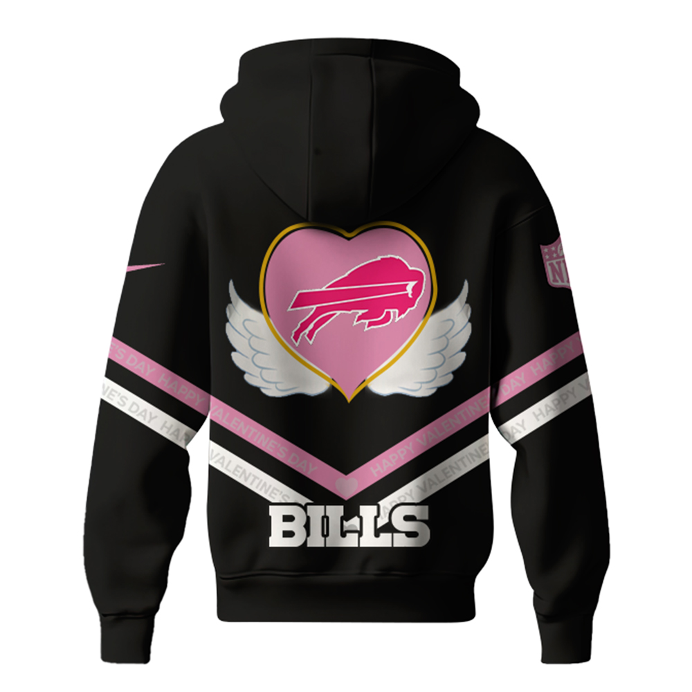 Buffalo Bills 2025 Valentine “Game Day” Hoodie