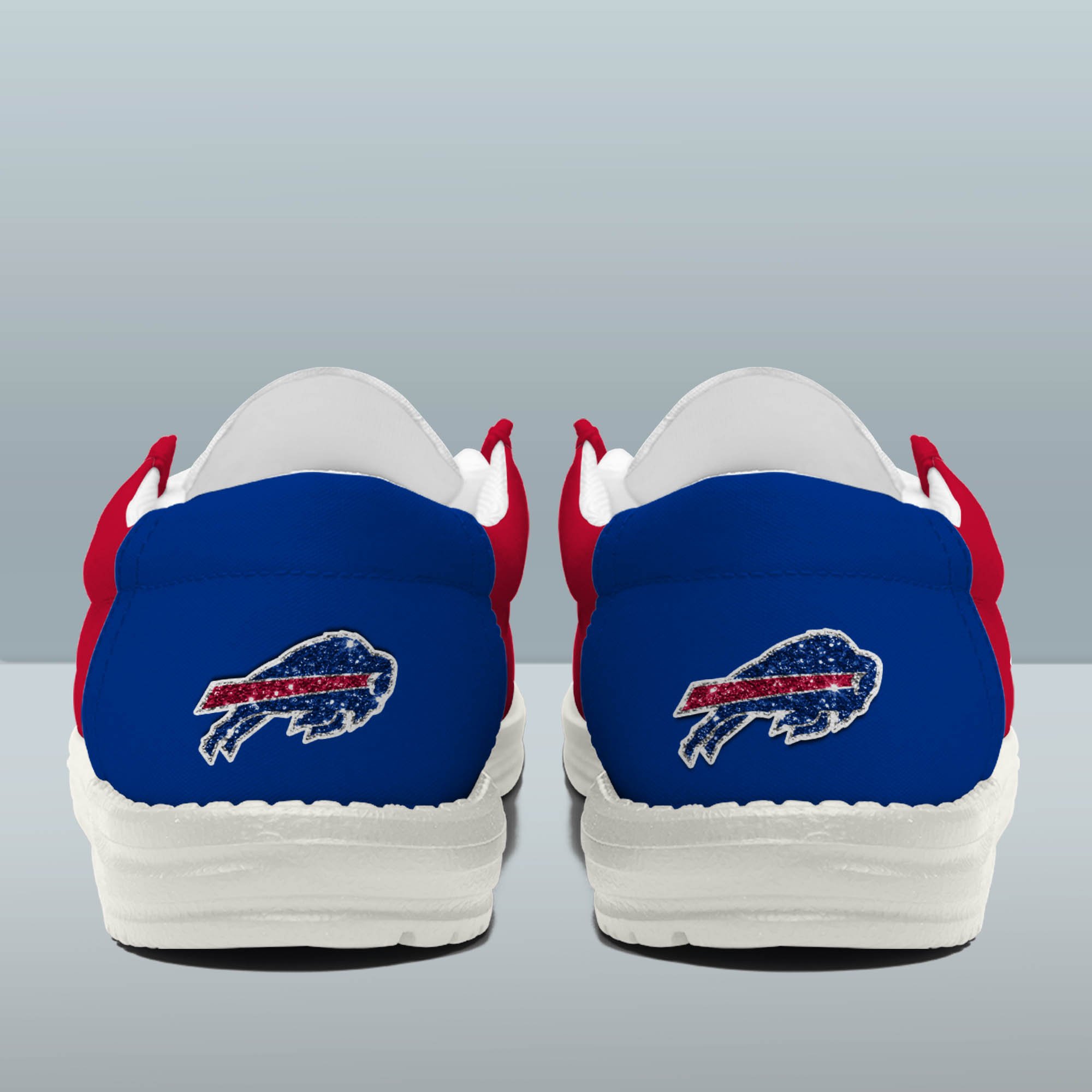 Buffalo Bills 32 Teams HeyDude Canvas Loafer Shoes Personalized Your Name
