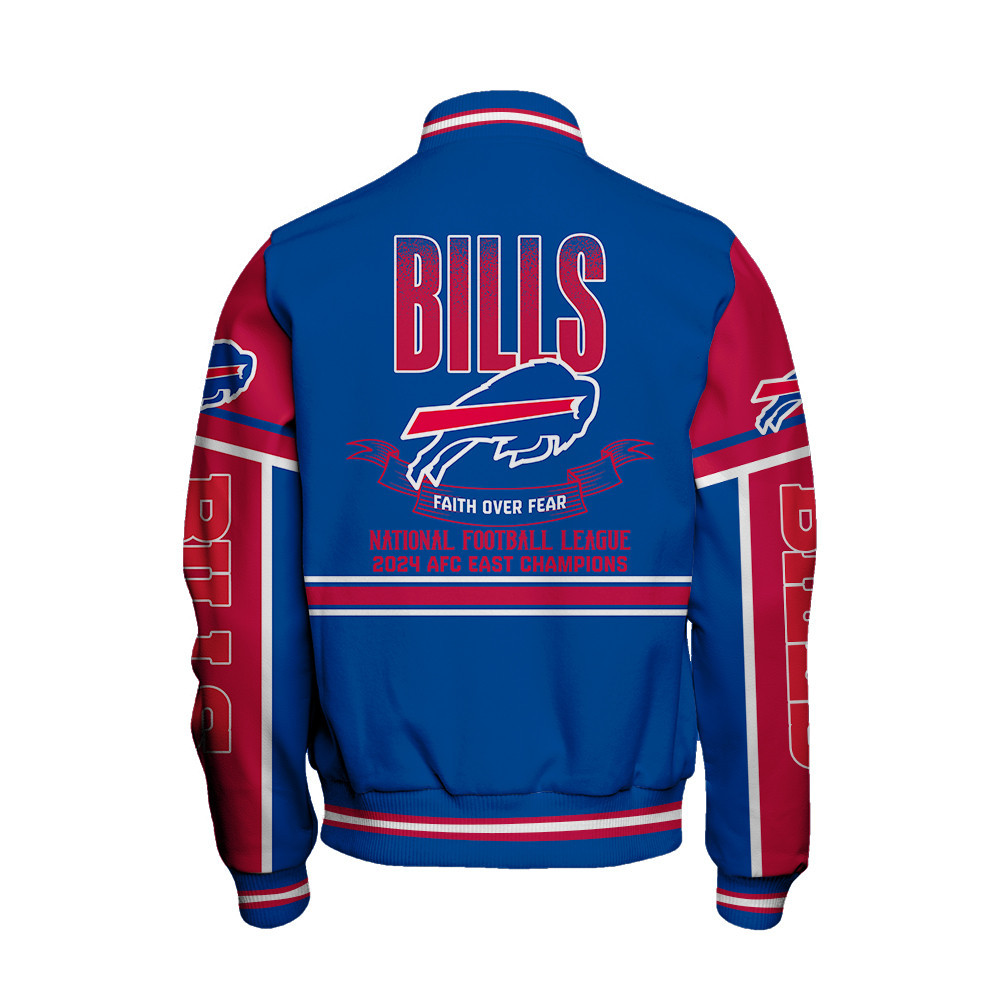 Buffalo Bills AFC East Champions Unique Varsity Jacket
