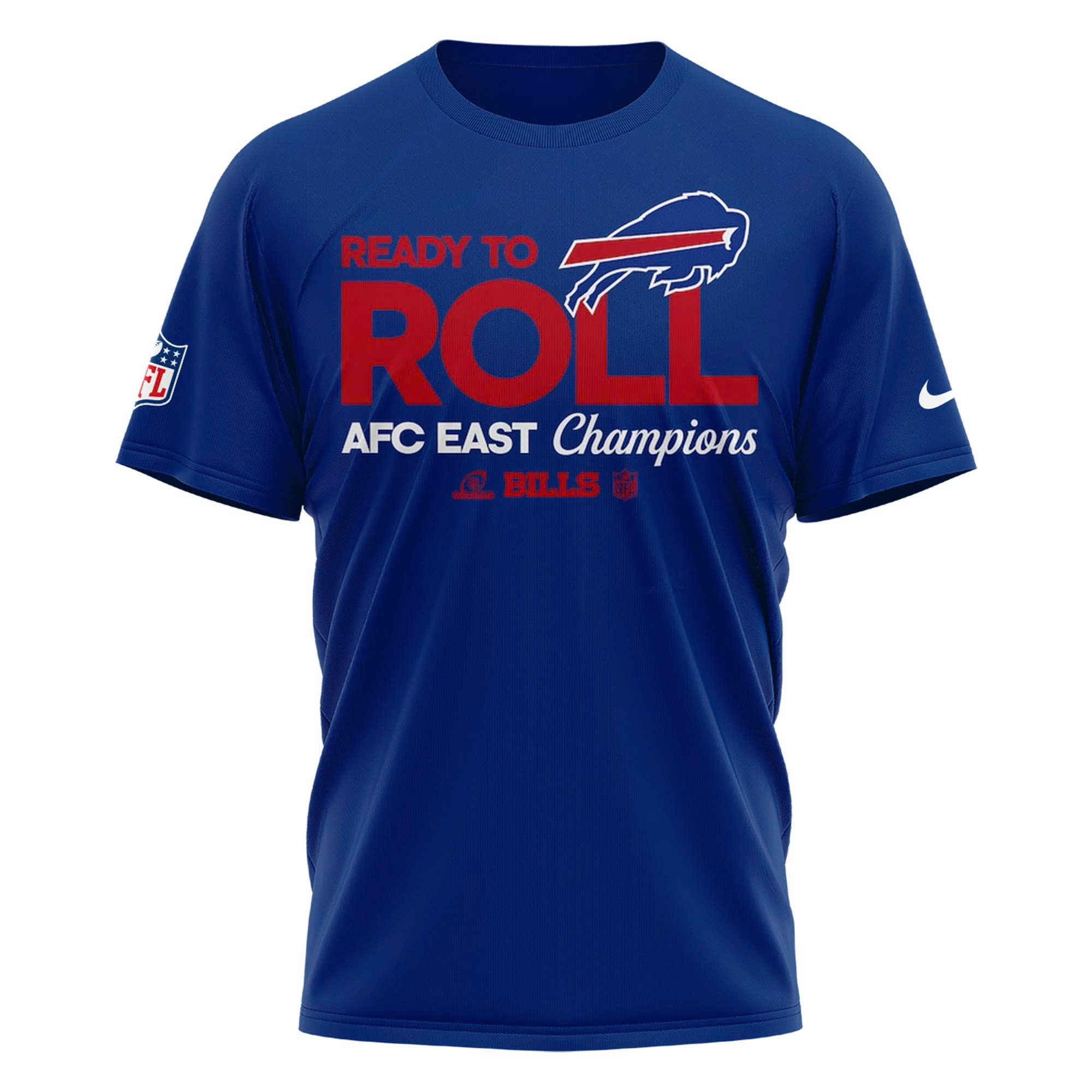 Buffalo Bills AFC East Division Champions Locker Room Trophy Collection TShirt