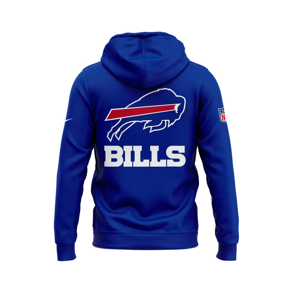 Buffalo Bills Blue Game Player Hoodie