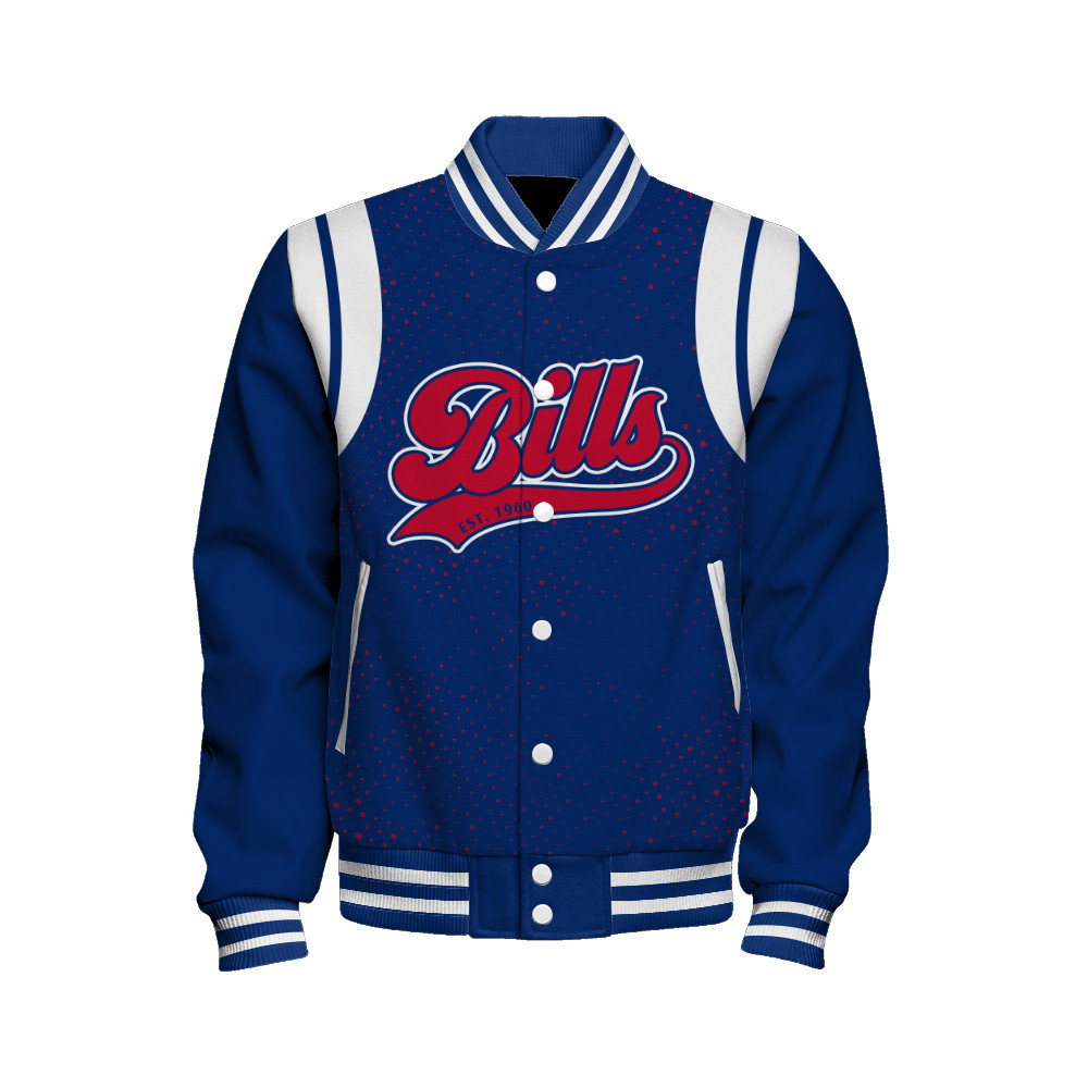 Buffalo Bills National Football League Make Your Mark Unisex Varsity Jacket