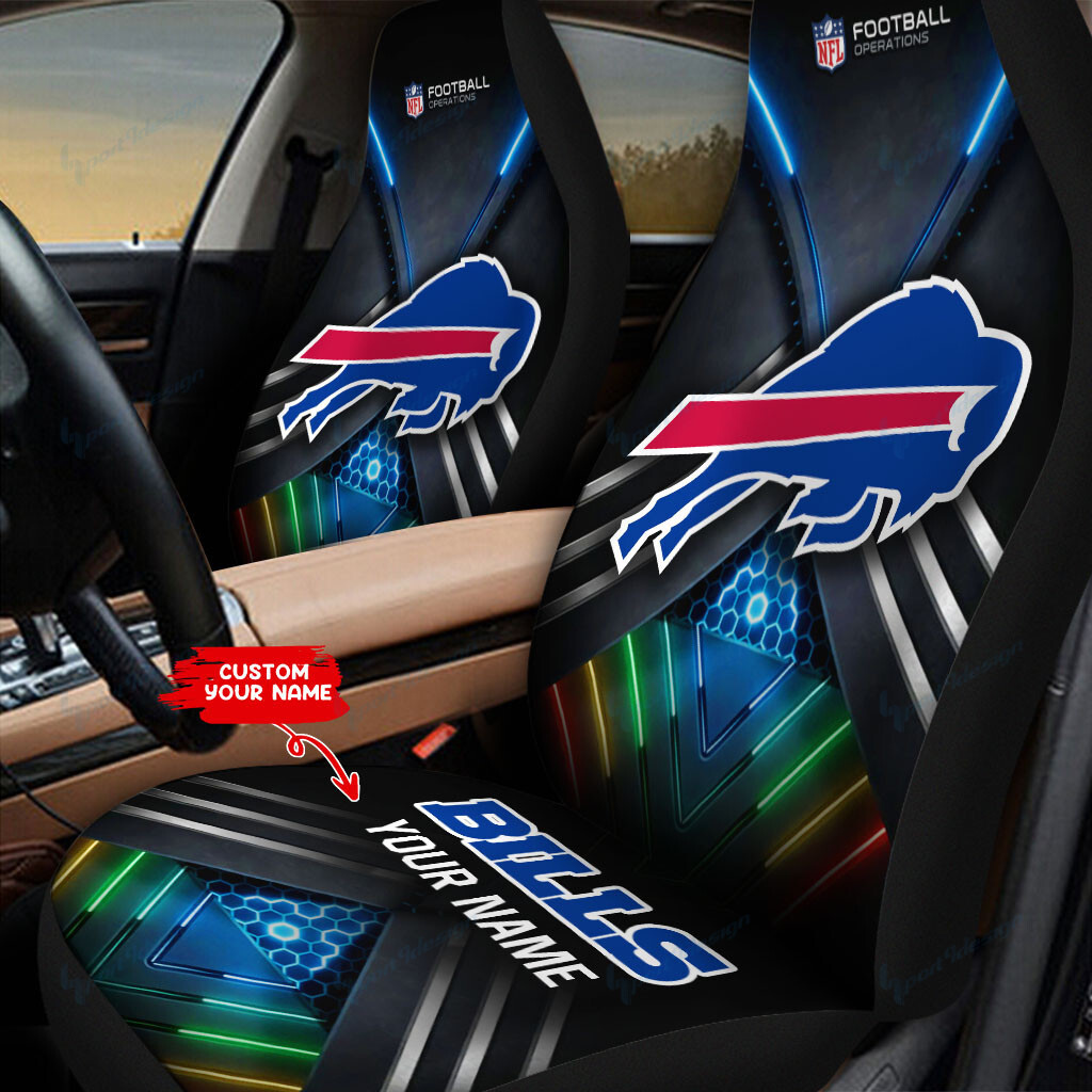 Buffalo Bills Personalized Car Seat Covers BG304