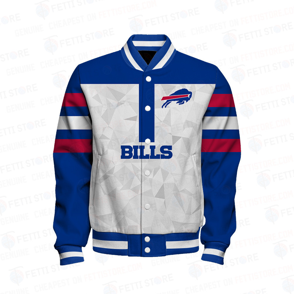 Buffalo Bills Starter Thursday Night Gridiron Raglan Unisex Varsity Jacket V6