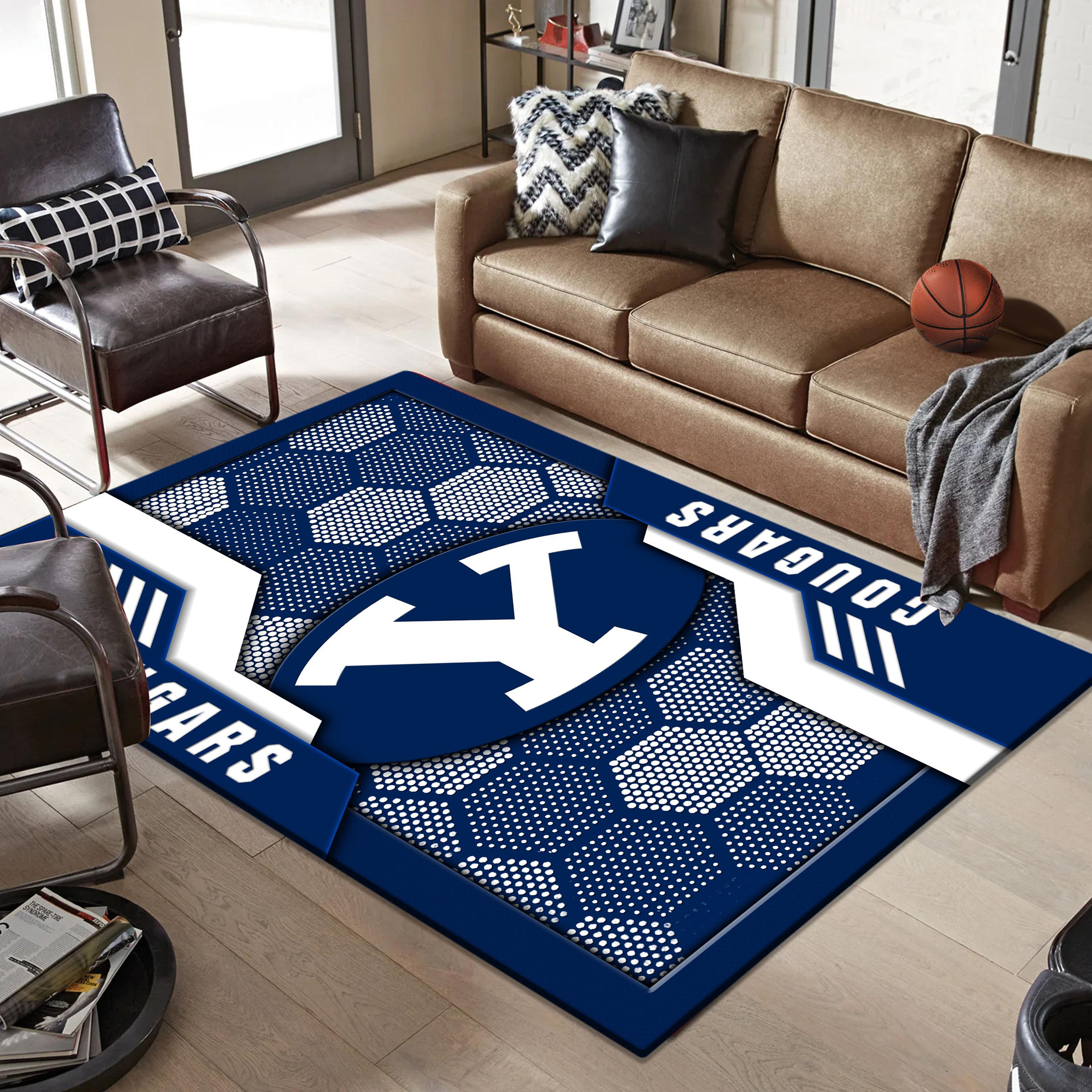 BYU Cougars Area Rugs 3724
