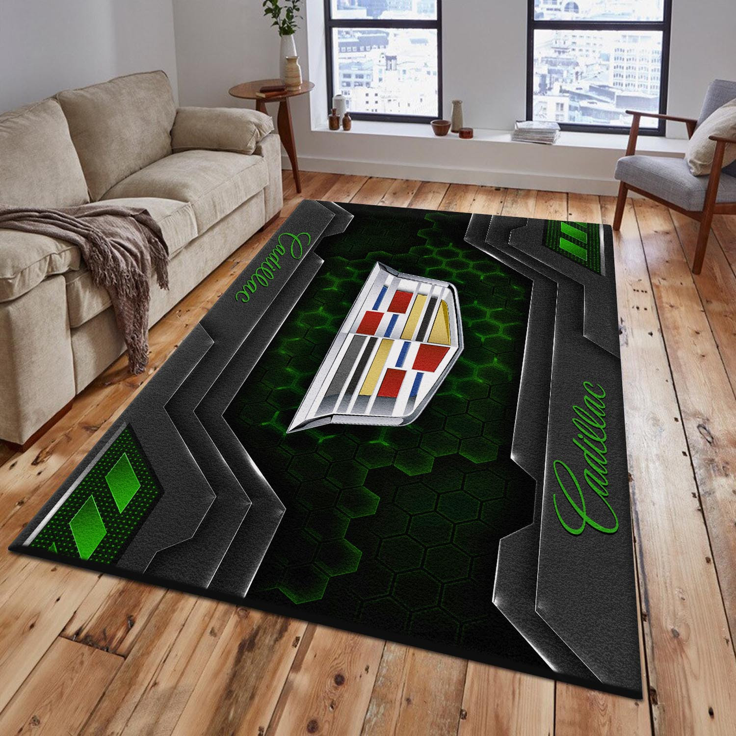 Cadillac Area Rugs 0278