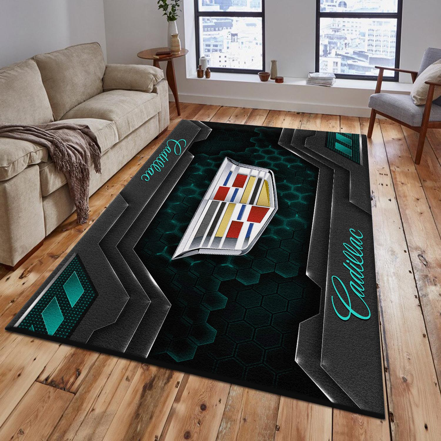 Cadillac Area Rugs 0278