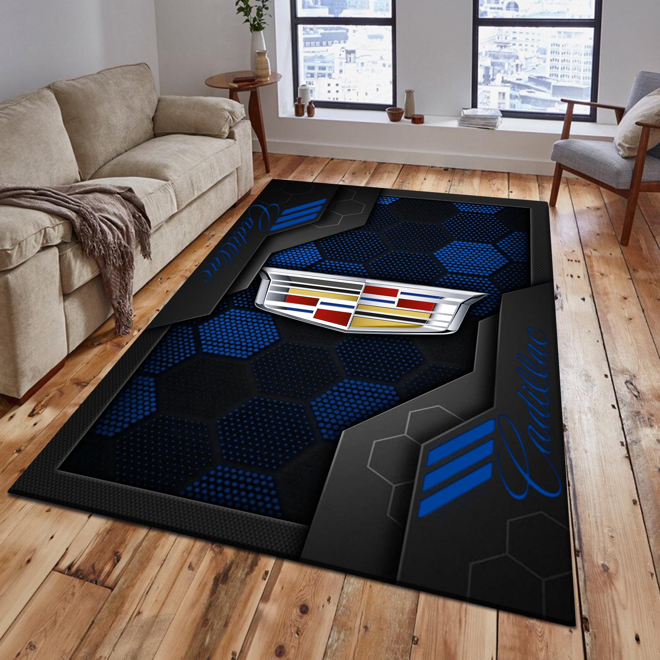 Cadillac Area Rugs 2512 Multicolor