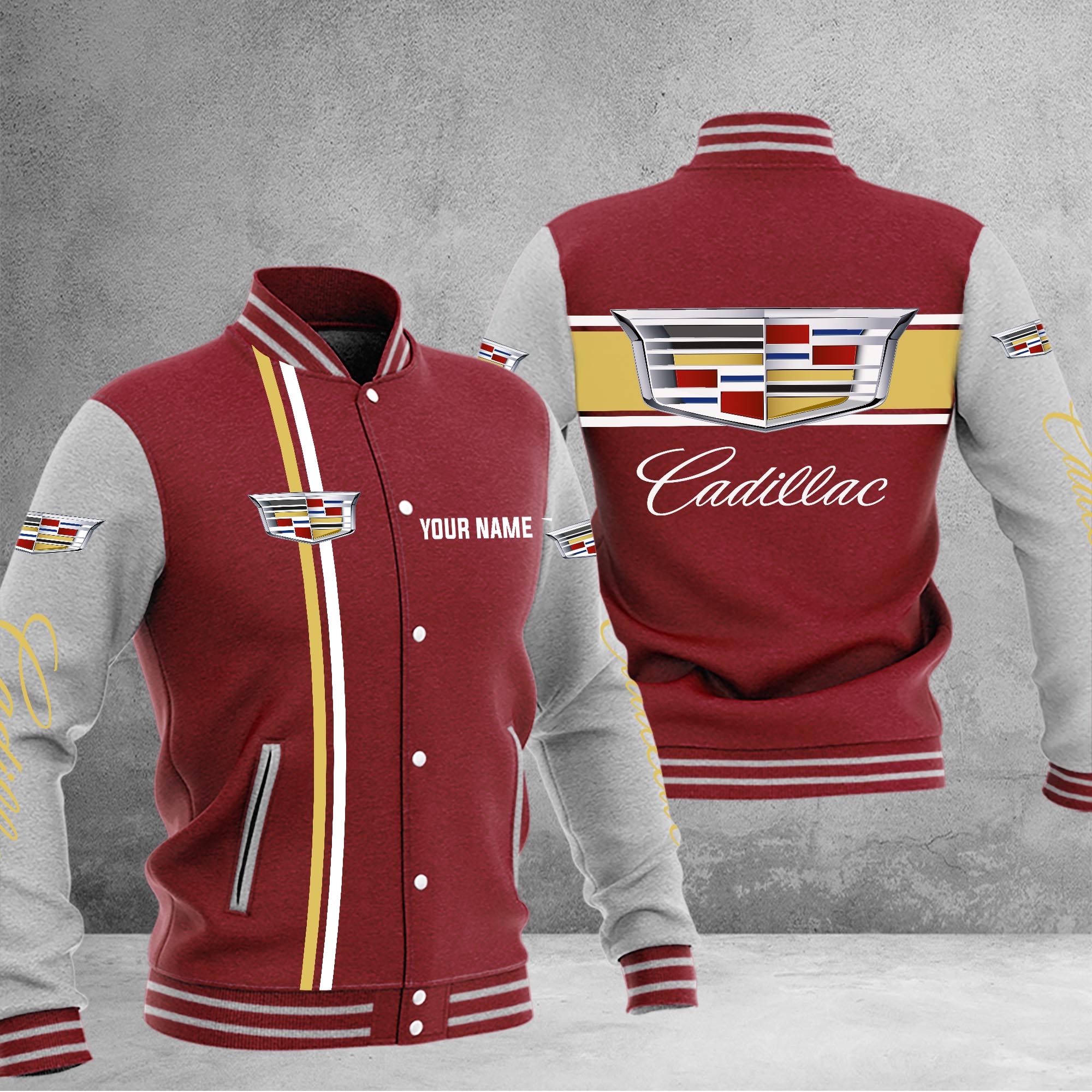 Cadillac Baseball Jacket
