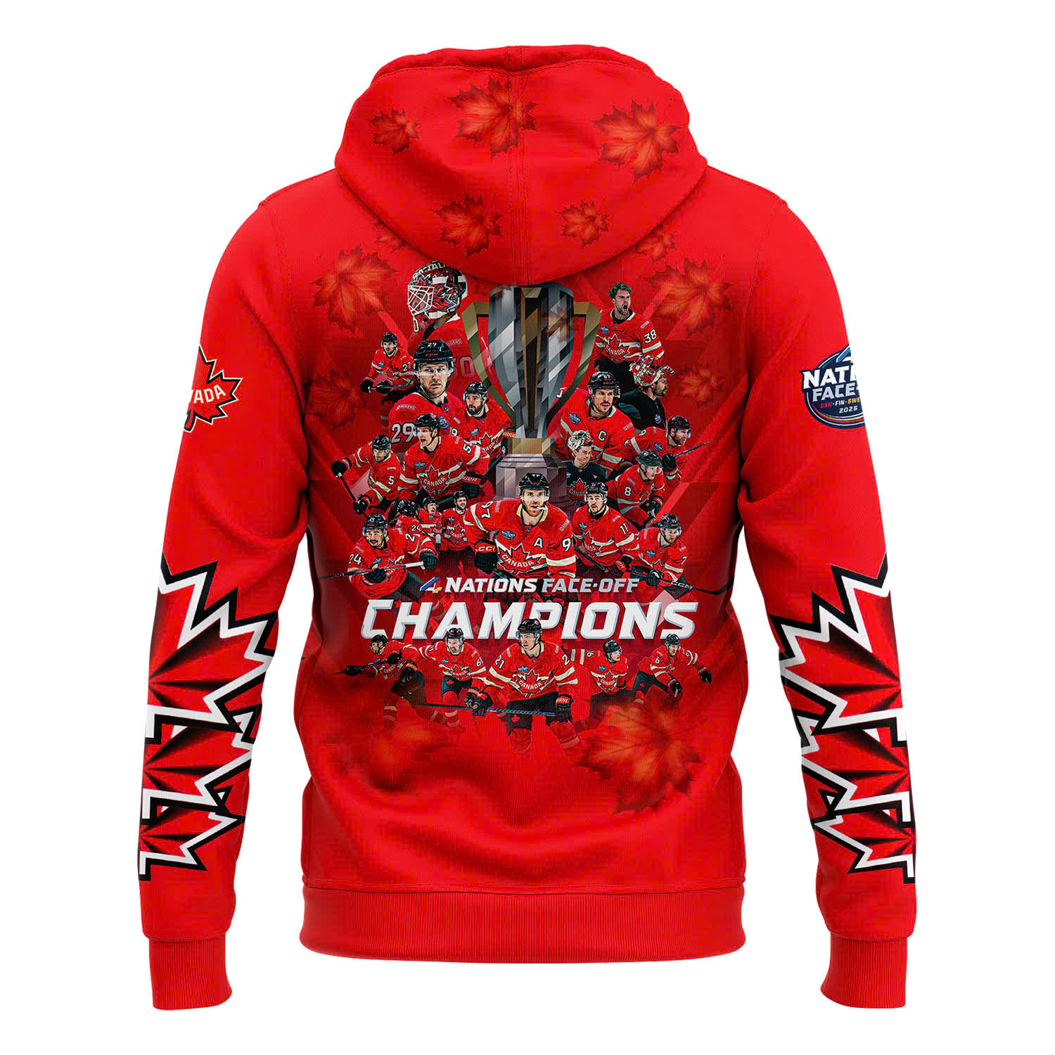 Canadians Hockey Champions 2025 Hoodie
